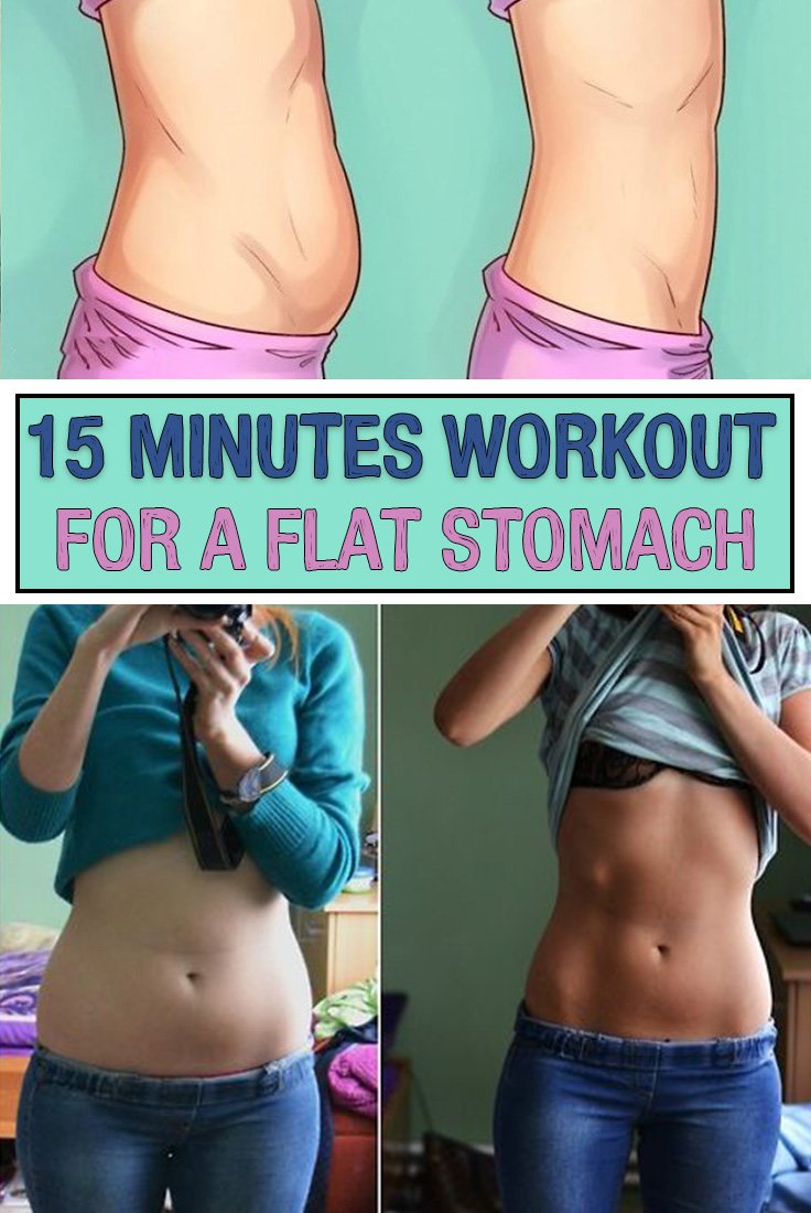 15 Minutes Workout for a Flat Stomach