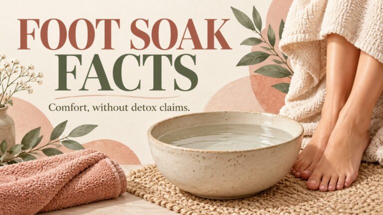 Illustration of a plain foot-soak bowl and towel