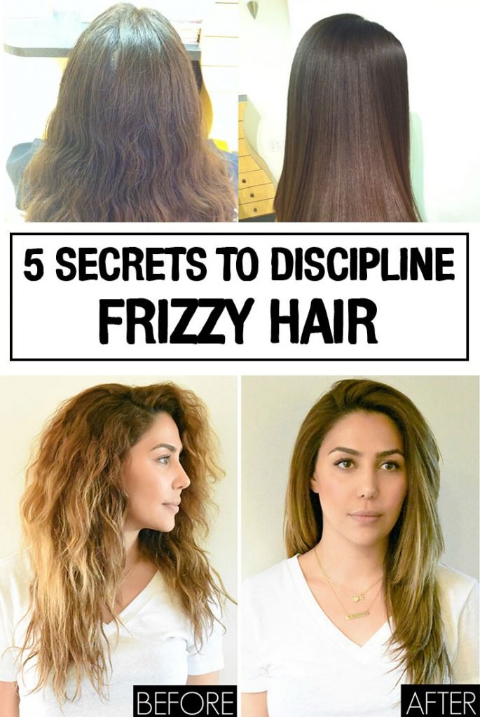 5 Secrets to Discipline Frizzy Hair