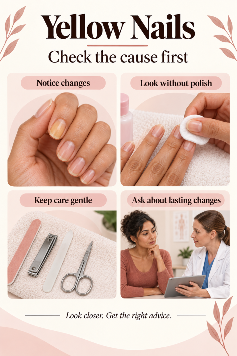 Illustrated guide: Yellow Nails: Check the Cause Before Trying to Whiten Them.