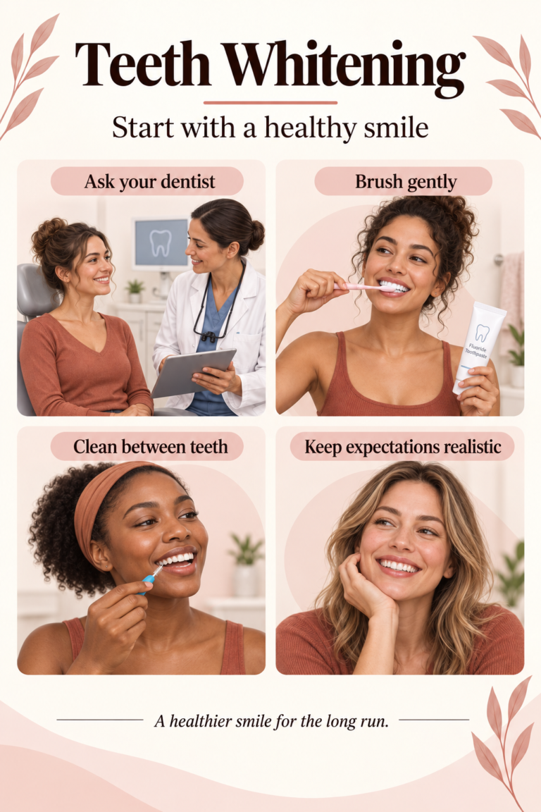 Illustrated guide: Teeth Whitening: Safer Options Than Lemon and DIY Bleach.